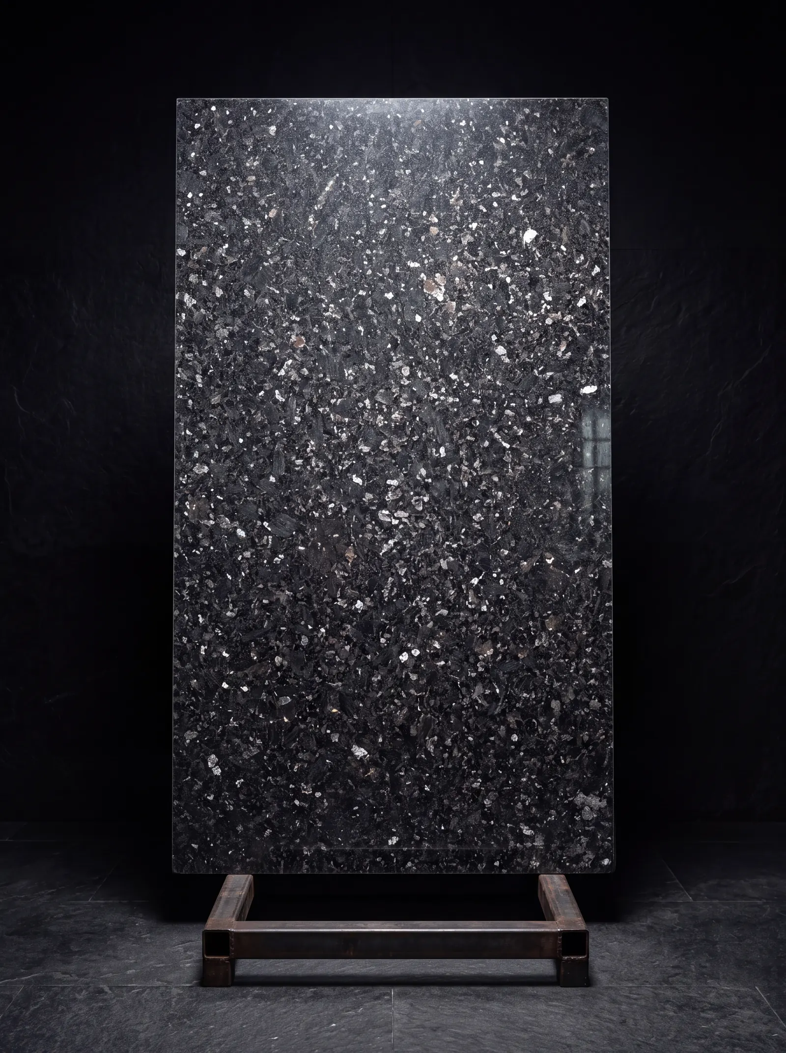 Representative granite slab