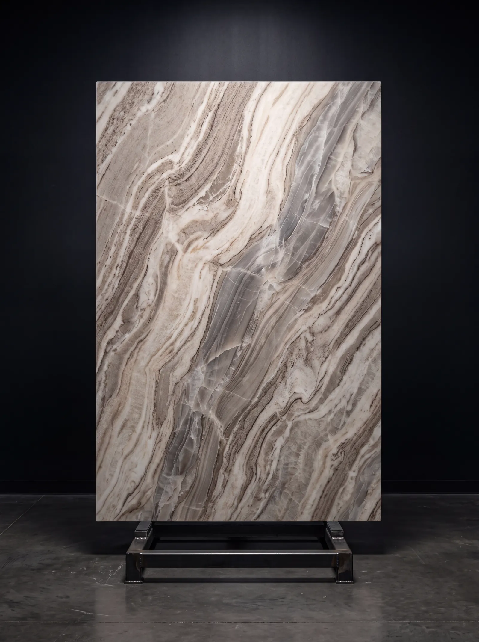 Representative quartzite slab